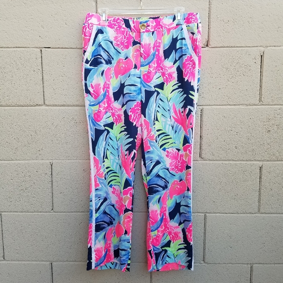 Lilly Pulitzer Madeira High Tide Tropicolada Pant